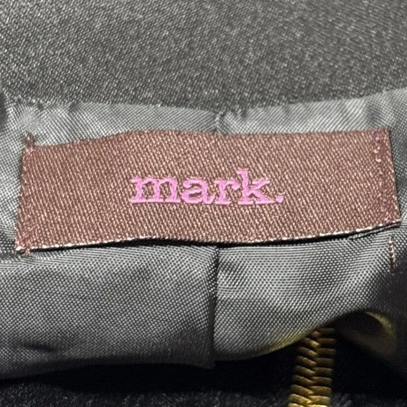 MARK. All Good Points Studded Croc Jacket Medium - Picture 8 of 10